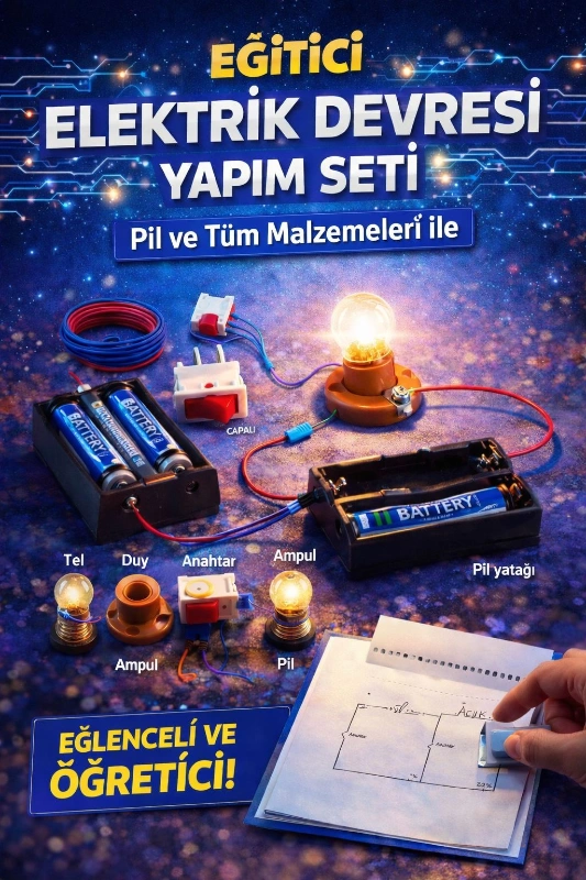 ELEKTRİK DEVRE SETİ PİL DAHİL
